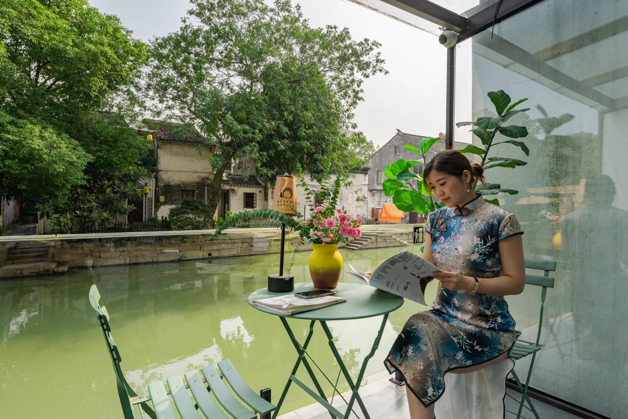 Tongli Slowlife River View Inn Suzhou  Exterior photo