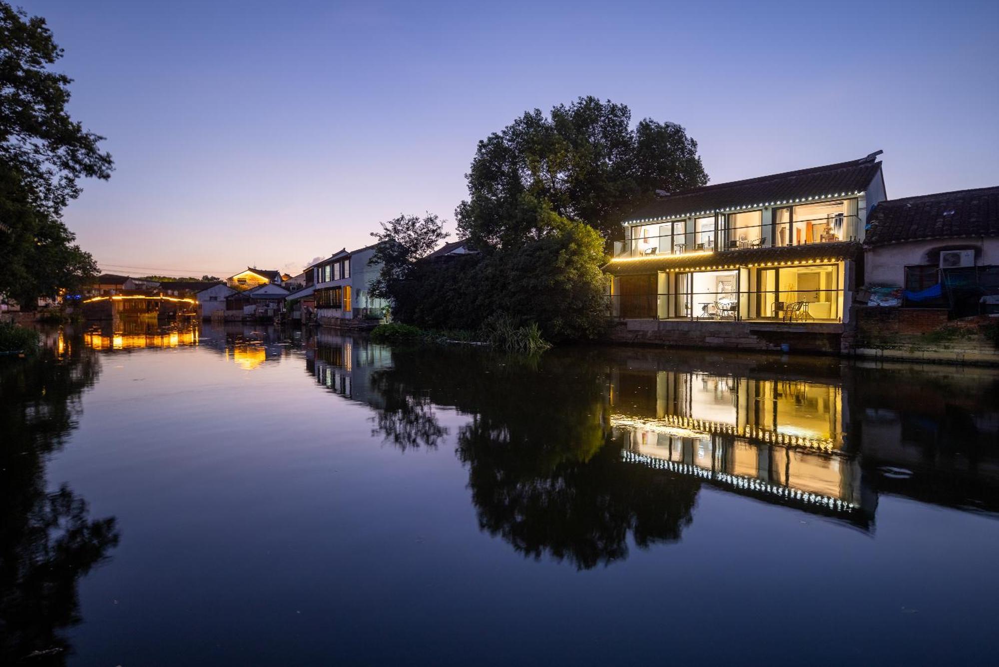 Tongli Slowlife River View Inn Suzhou  Exterior photo